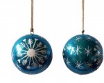 Paper Machie Christmas Ornaments