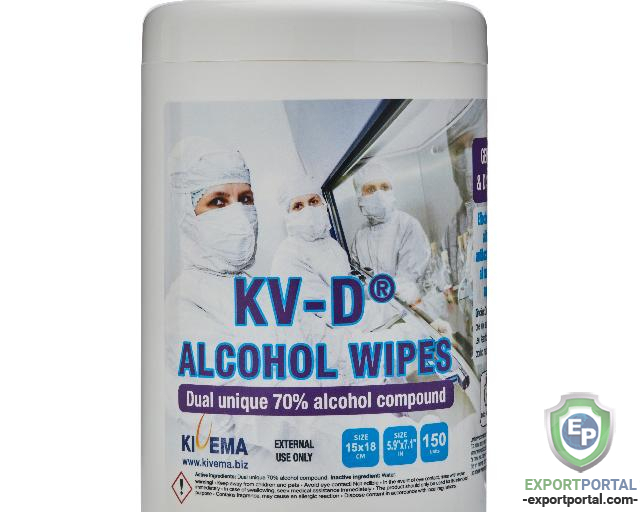 KV-D ALCOHOL WIPES 150 (S)