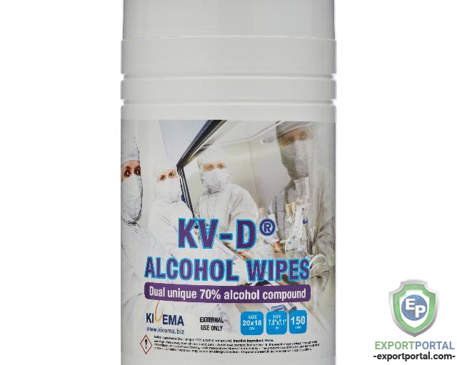 KV-D ALCOHOL WIPES 150 (L)