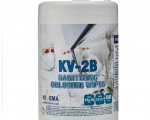 KV-2B SANITIZING CHLORINE WIPES 80 Long
