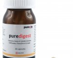 Puredigest, 5 mg CBD/caps, glass vial of 60 capsules