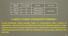 CUMIN-CORIANDER POWDER (MP)
