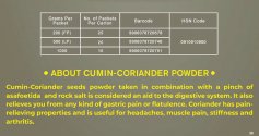 CUMIN-CORIANDER POWDER (MP)