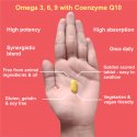 Nutrigrams Coenzyme Q10 100mg with Omega 3-6-9 700mg High Absorption