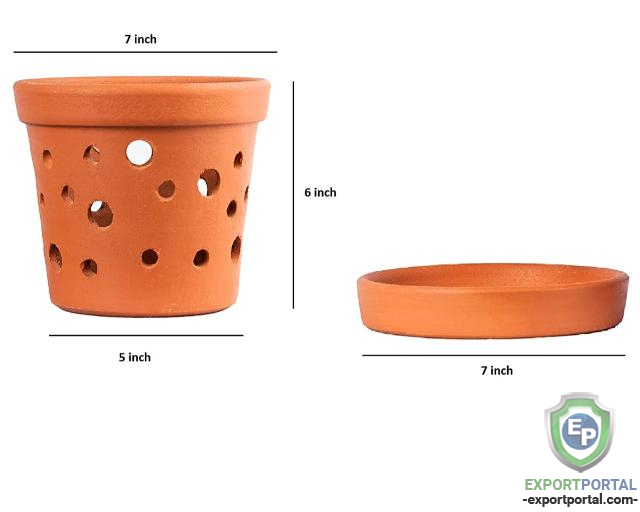 Terracotta Orchid Planters