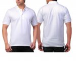 White Polo Neck T-shirts