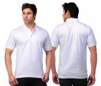 White Polo Neck T-shirts
