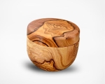 Olive wood Spice Jar