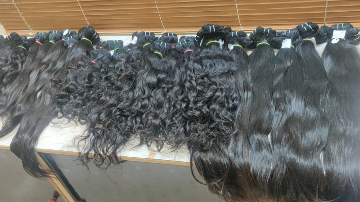 Indian Curly Raw Hair