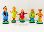 Clay toy set chotabhim terracotta toy