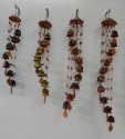 Christmas Decoration Clay Wind chimes
