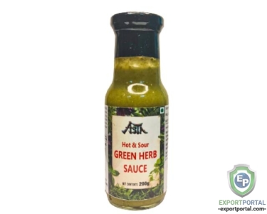 HOT AND SOUR GREEN HERB SAUCE