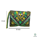 Small Size Embroidered Womens Hand Purse Cross Shoulder Purse Handbag