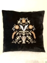 Velvet Cushion Covers Indian Handmade Pillowcase Size 16X16 Square
