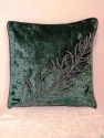 Velvet Cushion Covers Indian Handmade Pillowcase Size 16X16 Square