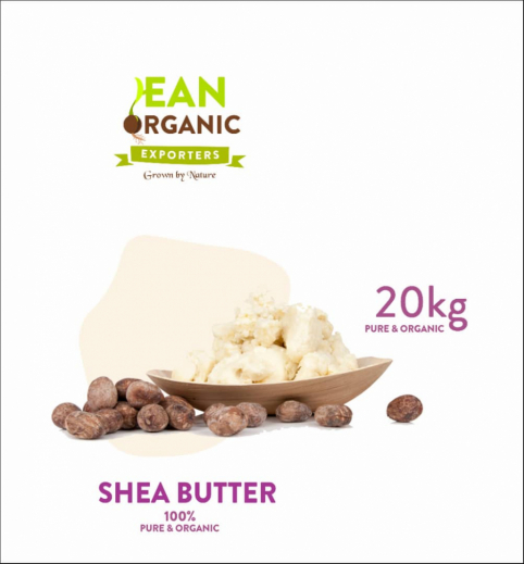 Raw organic shea butter