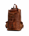 Genuine Leather Rucksack for Travel and Adventure
