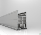 Balcony glazing system with increased cold-resistance (ISIKON)