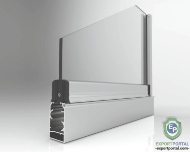 Aluminum profile balcony single glazing system (PROKON)
