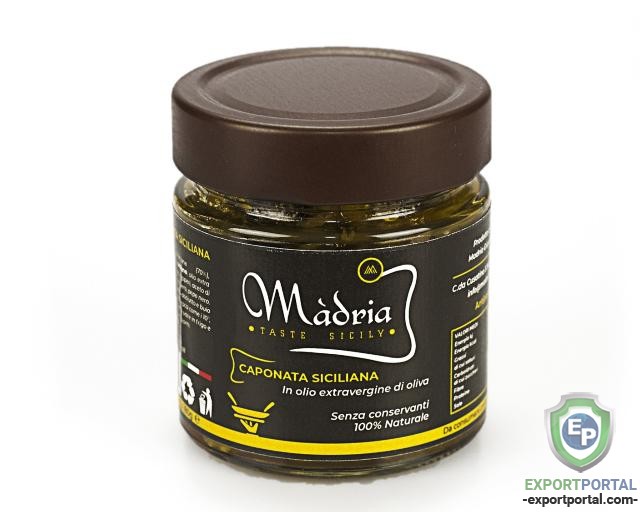 SICILIAN CAPONATA AND CHOPPED PICCANTINO TOMATO