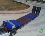 3 Axle Lowbed Semi Trailer