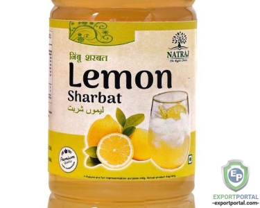 Natraj The Right Choice Lemon Sharbat Syrup