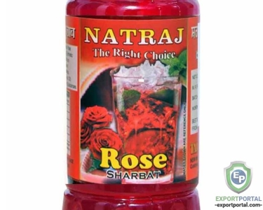 Natraj The Right Choice Rose Sharbat Syrupx 750 ml