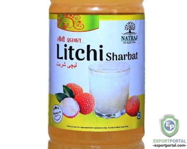Natraj The Right Choice Litchi Sharbat Syrupx 750 ml