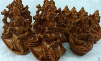 Handcarving Clay Sanghu Ganesha manufacturer