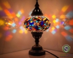 HANDMADE MOSAIC CORNER LAMP NO.2 GLOB