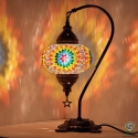 Handmade mosaic table lamp