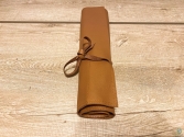 Roller Bag Leather Tool Roll Pouch Organizer Kitchen Gadget