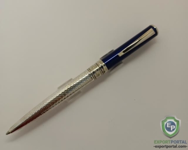 Marlen Sterling Silver 925 Ball Pen Made In Italy