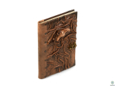 Brown Leather Handmade Notebook Horse Design Journal Dairy Book