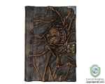 Brown Leather Handmade Notebook Dragon Design Journal Dairy Book
