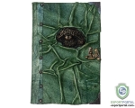 Green Leather Handmade Notebook Crocodile Design Journal Dairy Book