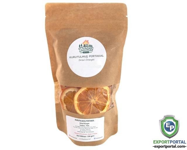 Dried and Sliced Orange Chips 100gr