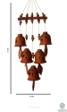 Mitti ki Ghanta manufacturer Clay Wind Chime Bell