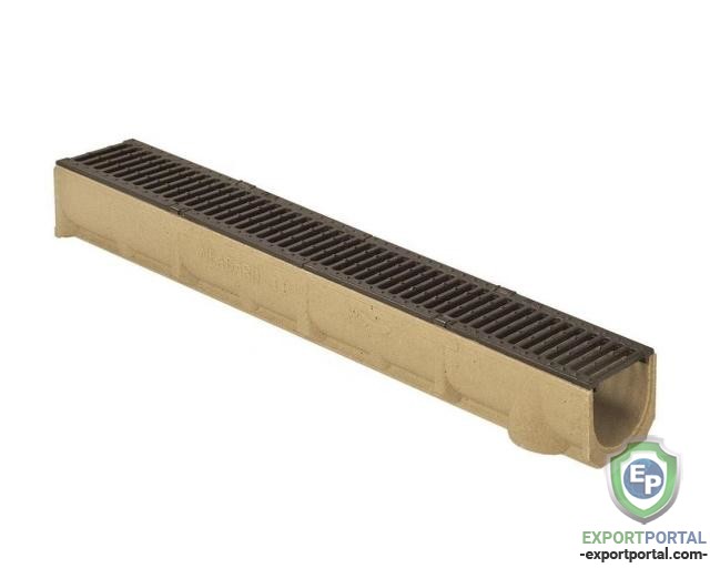 Polymer concrete channel