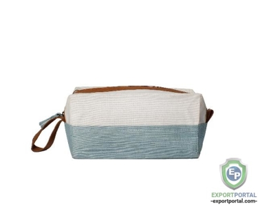 Cotton Cosmetic Pouch