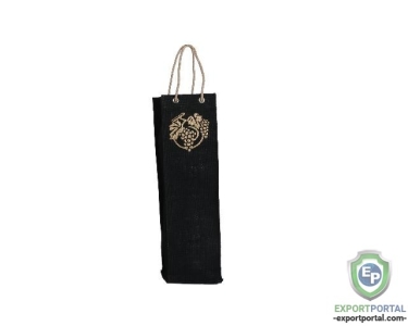 Jute wine bag