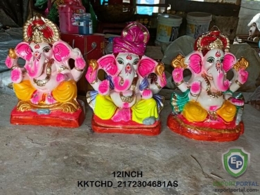 Eco Friendly Clay Ganesha Manufacturer Exporter