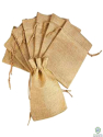 Eco Friendly Jute Pouch,with Draw Strings