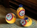 Earthenware Warli Hand-painted Home Decorative Living Room