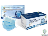 3 Ply Type I Medical Disposable Mask