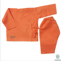 Kimono Style Baby Set In Orange