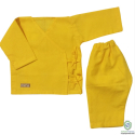 Yellow baby cotton clothing set