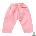 Kimono style cotton baby set in pink
